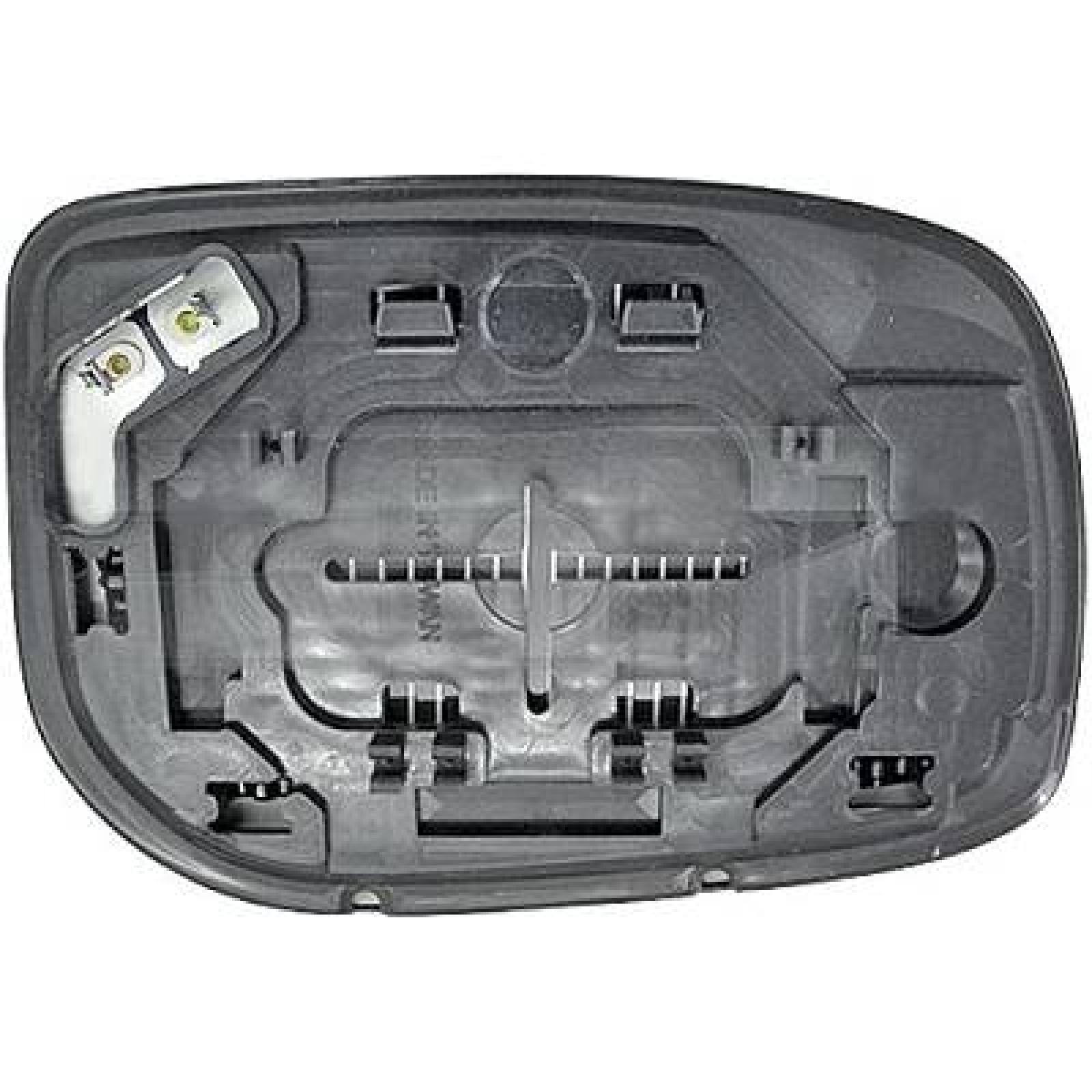 Vidro de espelho, espelho retrovisor exterior Esquerdo para Toyota Yaris 06-08