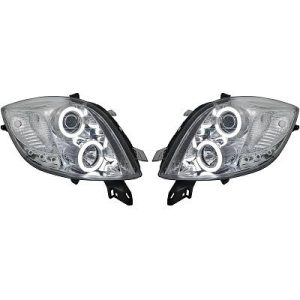 Jogo de faróis principais para Toyota Yaris 06-08
