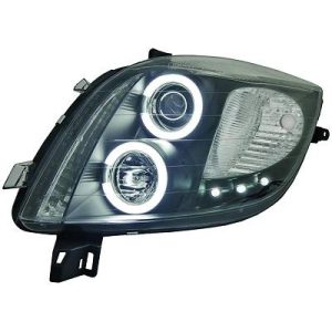 Jogo de faróis principais para Toyota Yaris 06-08