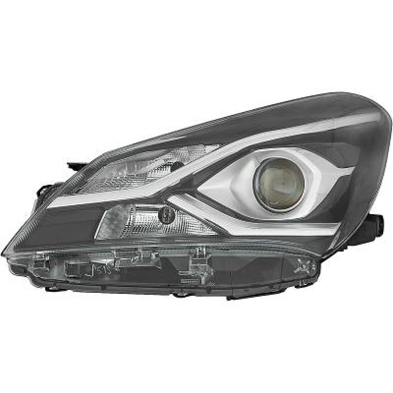 Farol principal Esquerdo para Toyota Yaris 17->>