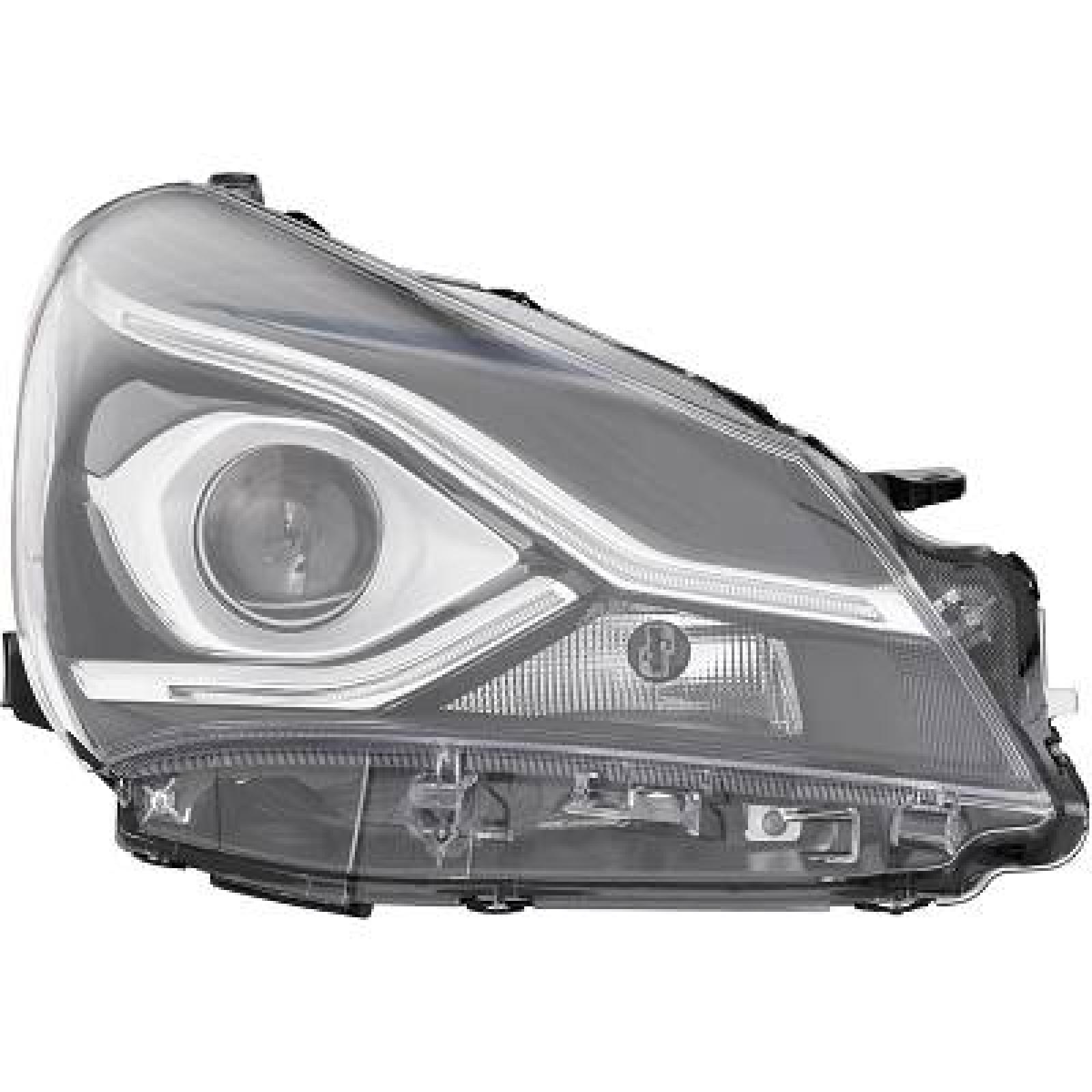 Farol principal Direito para Toyota Yaris 17->>