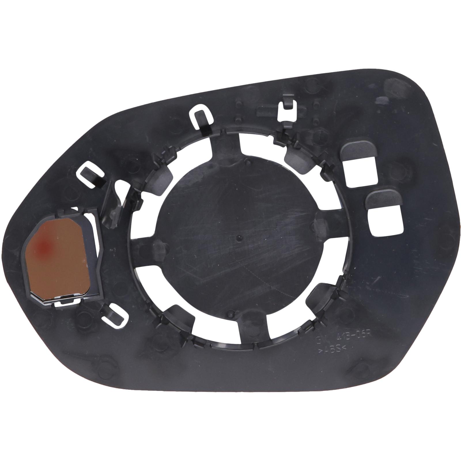Vidro de espelho, espelho retrovisor exterior Direito para Toyota Yaris 20->>