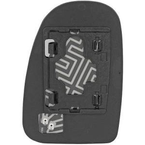 Vidro de espelho, espelho retrovisor exterior Esquerdo para Toyota IQ 09->>