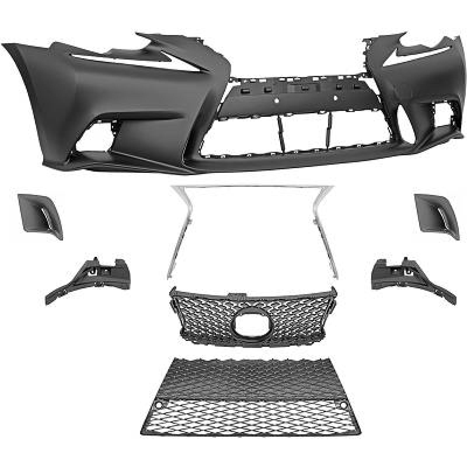Pára-choques Dianteiro para Lexus IS 14->>