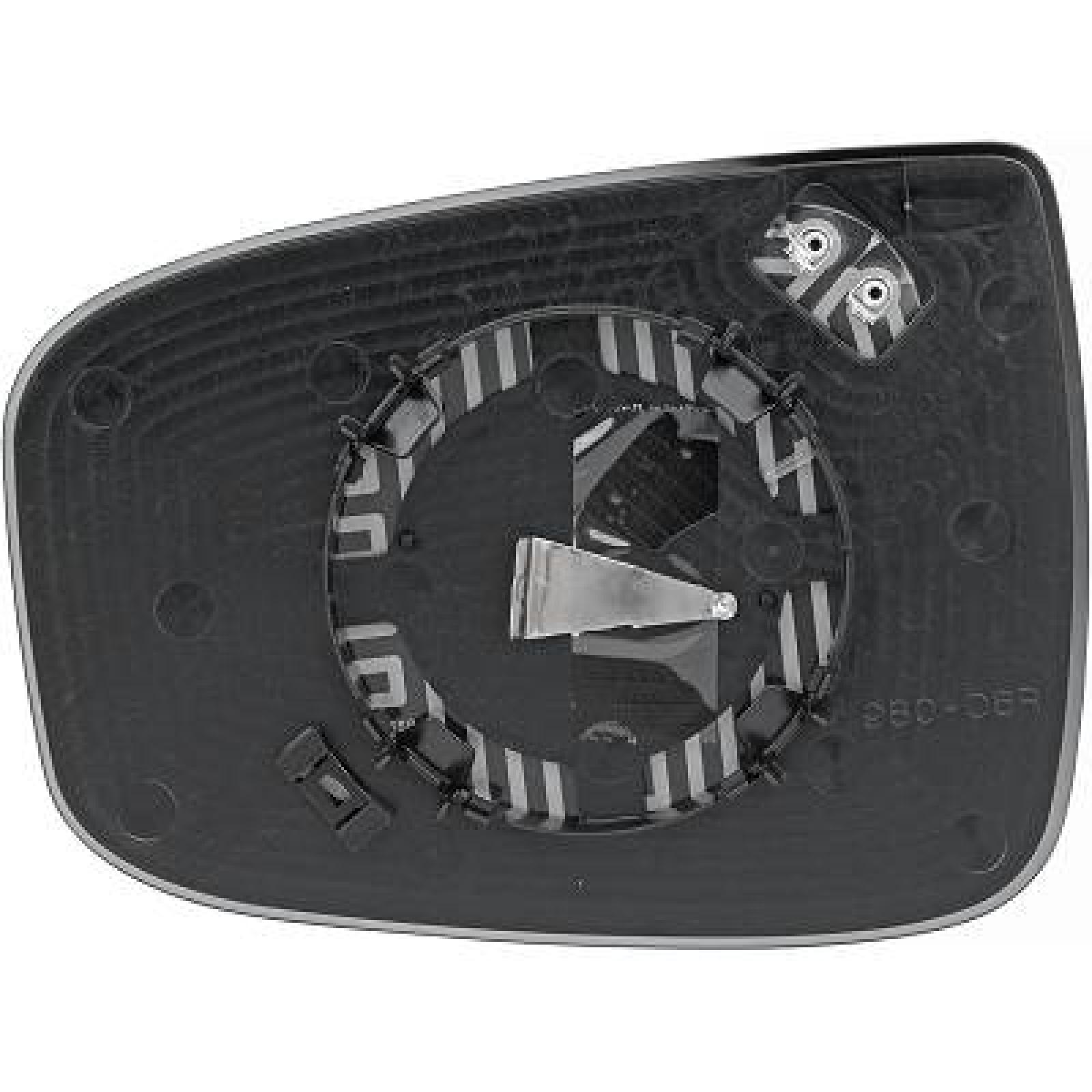 Vidro de espelho, espelho retrovisor exterior Direito para Hyundai IX 20 10-15