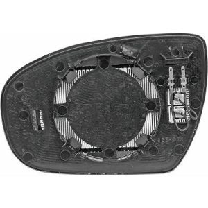 Vidro de espelho, espelho retrovisor exterior Direito para Hyundai I 20 14-18