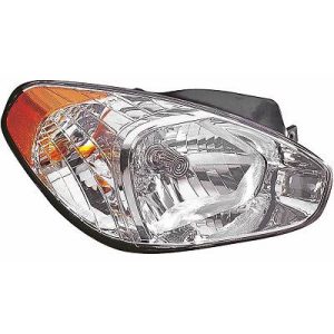 Farol principal Direito para Hyundai Accent 06->>