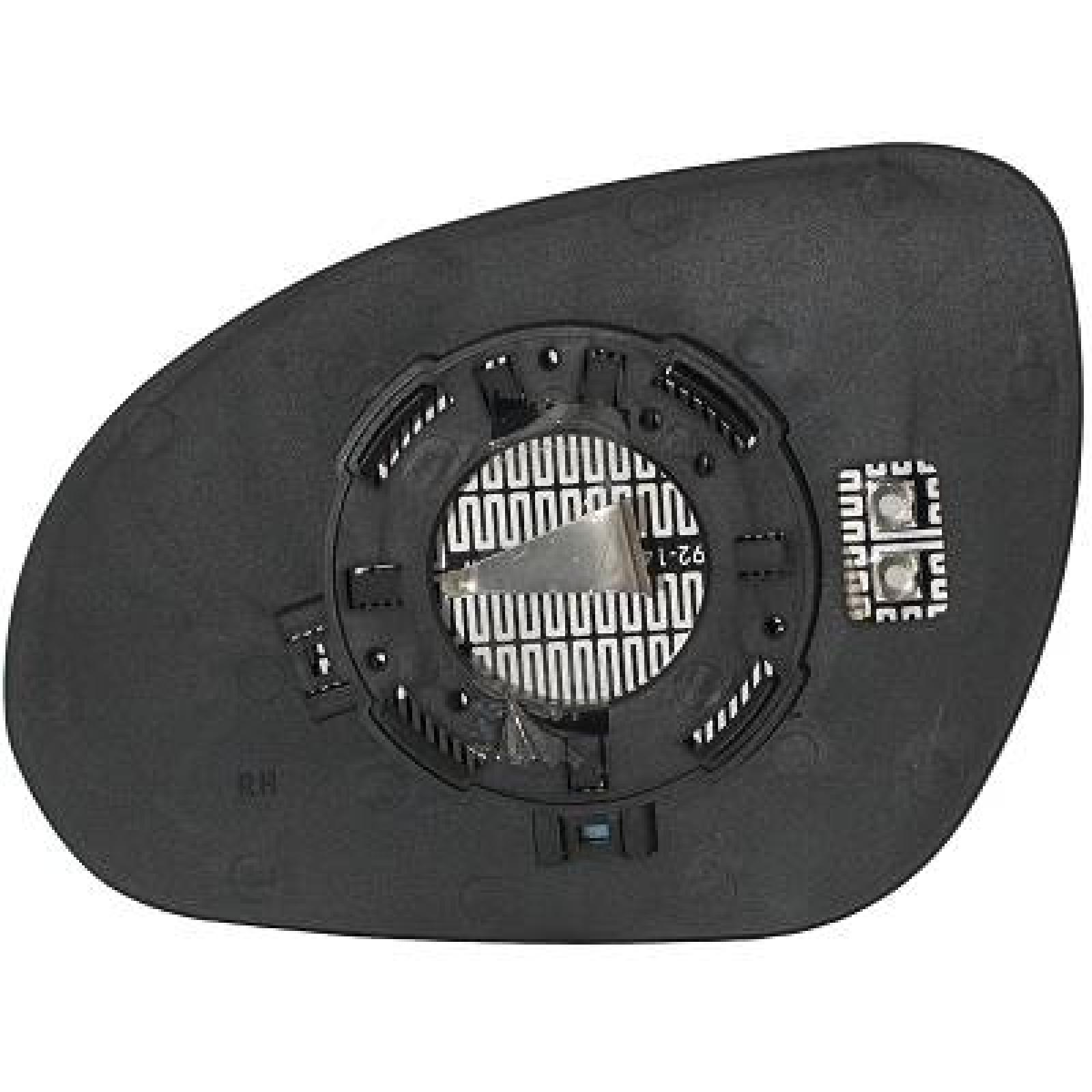 Vidro de espelho, espelho retrovisor exterior Direito para Hyundai I30 Berlina/Carrinha 10-12