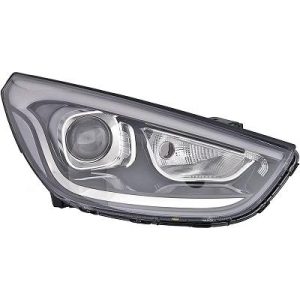 Farol principal Direito para Hyundai IX 35 10-13 + 13->>