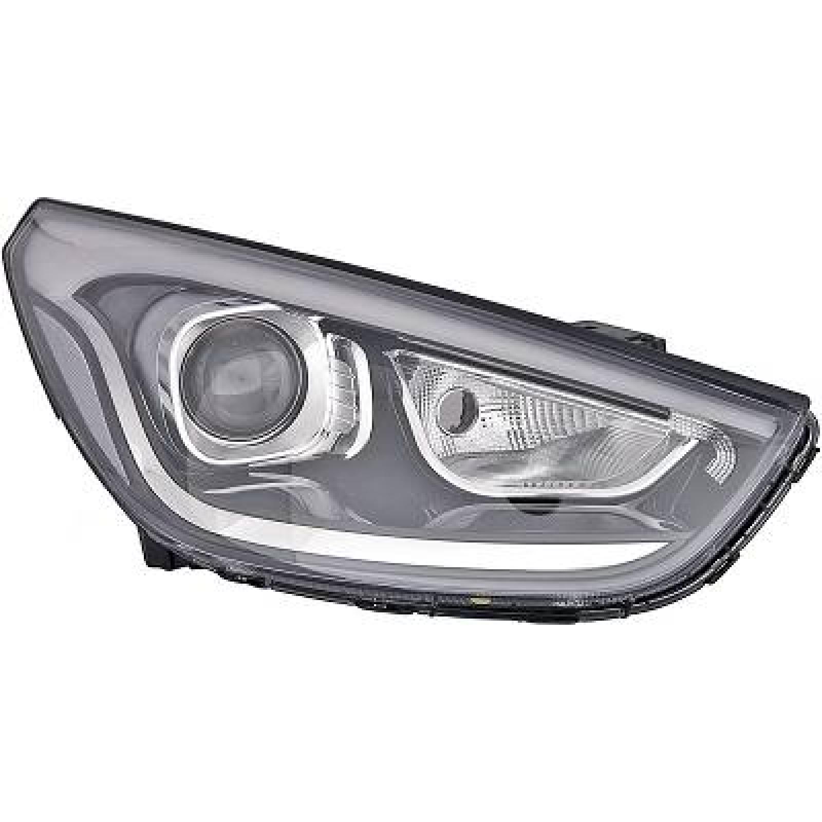 Farol principal Direito para Hyundai IX 35 10-13 + 13->>