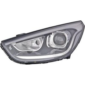 Farol principal Esquerdo para Hyundai IX 35 10-13 + 13->>