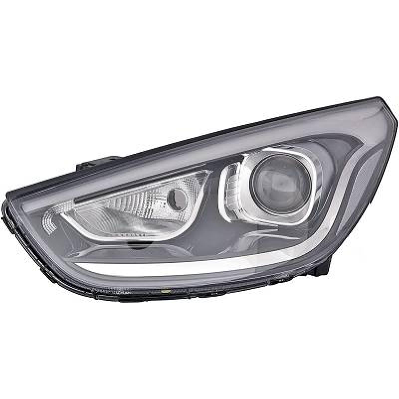 Farol principal Esquerdo para Hyundai IX 35 10-13 + 13->>