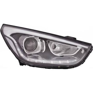 Farol principal Direito para Hyundai IX 35 10-13 + 13->>