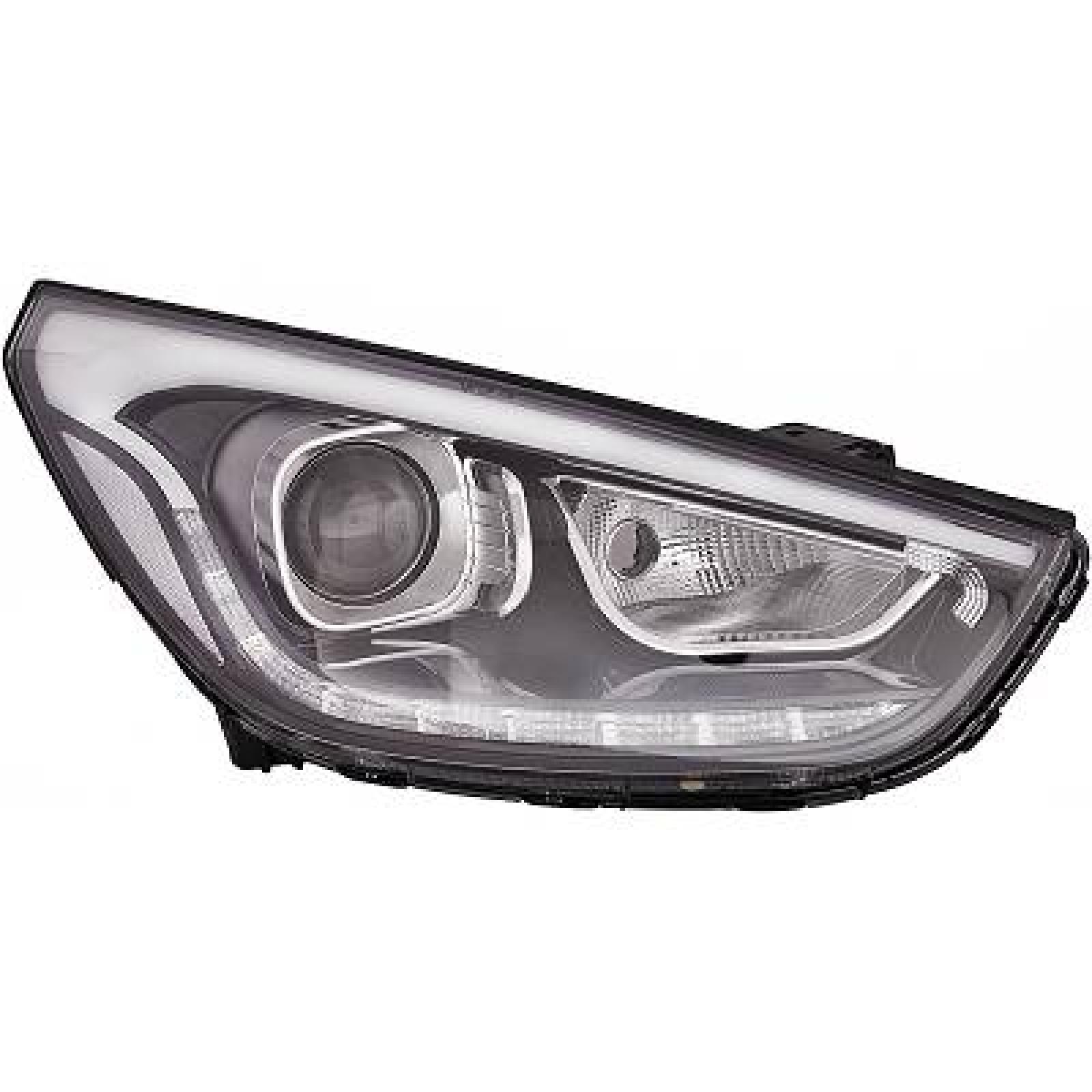 Farol principal Direito para Hyundai IX 35 10-13 + 13->>