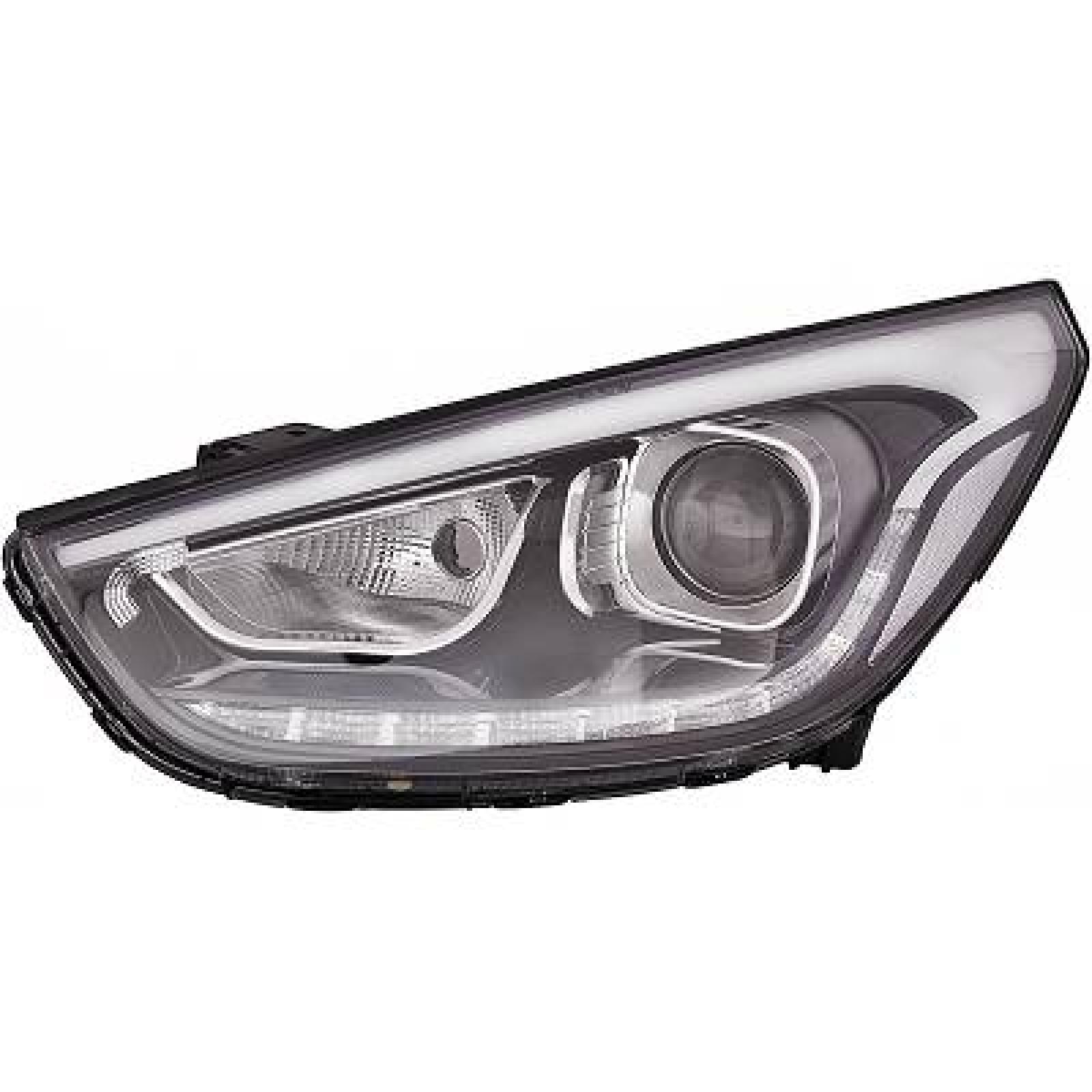 Farol principal Esquerdo para Hyundai IX 35 10-13 + 13->>
