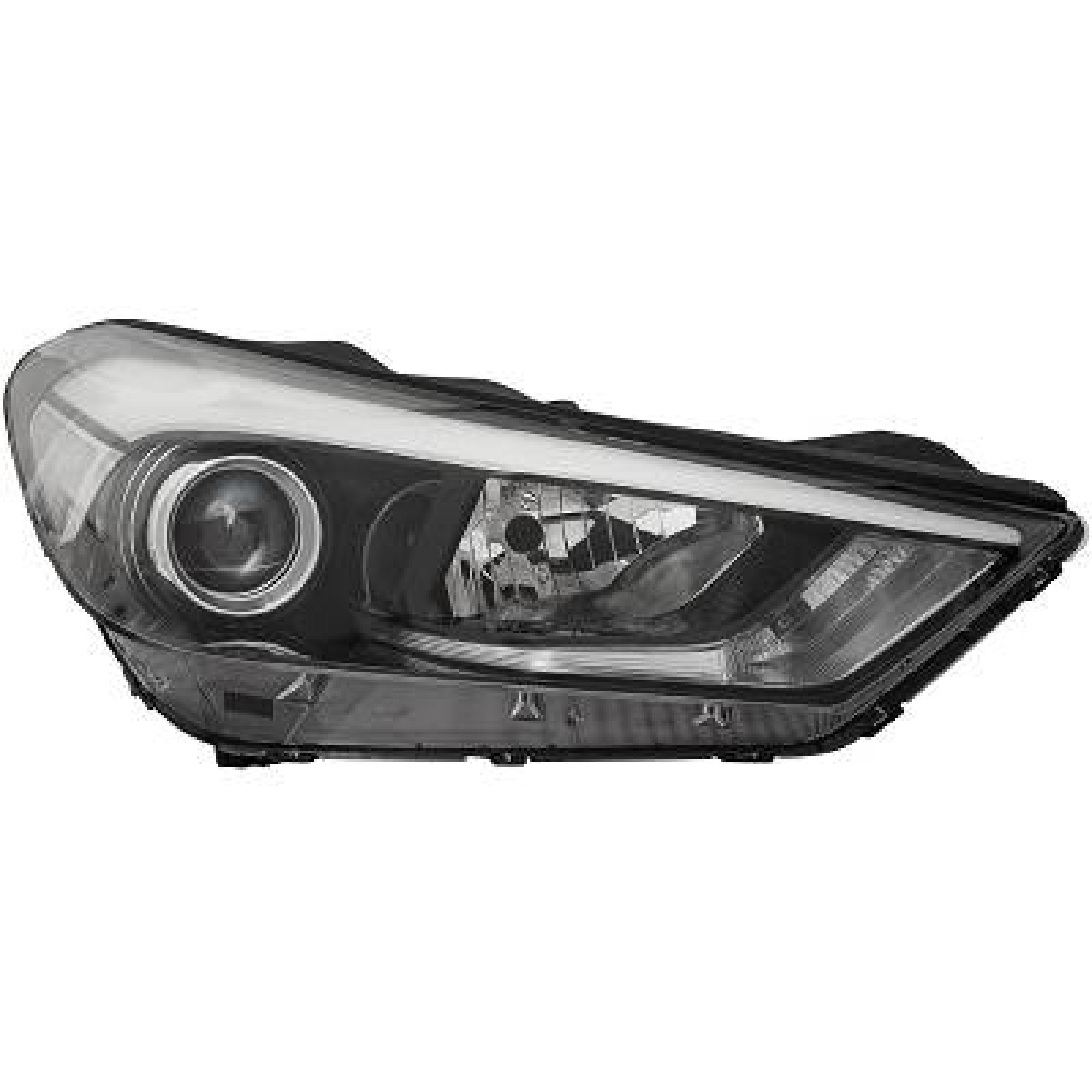 Farol principal Direito para Hyundai Tucson 16-18