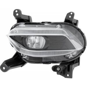 Farol de nevoeiro Esquerdo para Hyundai Santa Fe 17->>