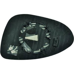 Vidro de espelho, espelho retrovisor exterior Direito para Chevrolet/Daewoo Aveo Fliess-/Berlina 11->>