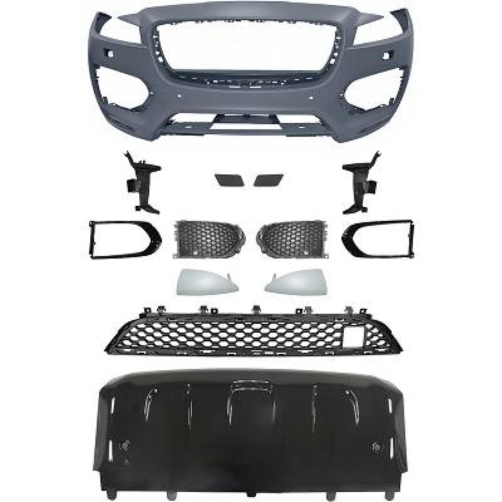 Pára-choques Dianteiro para Jaguar Jaguar F-Pace 16->>