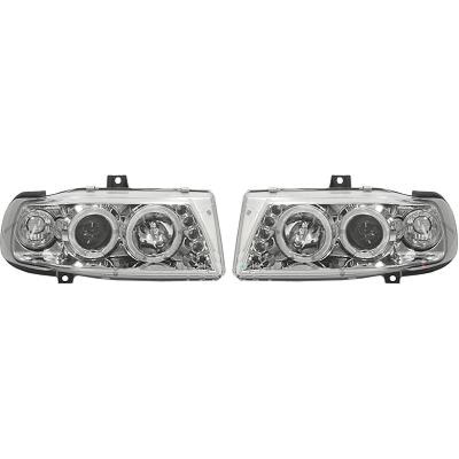 Jogo de faróis principais para Seat Ibiza/Cordoba/Vario 93-99