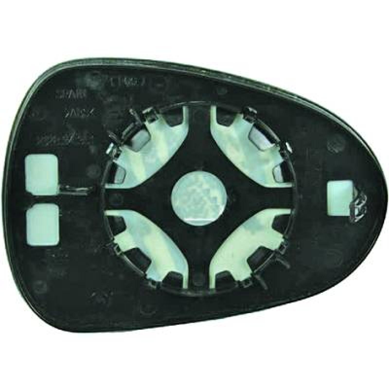 Vidro de espelho, espelho retrovisor exterior Direito para Seat Ibiza Berlina/Sportcoupe 08-12