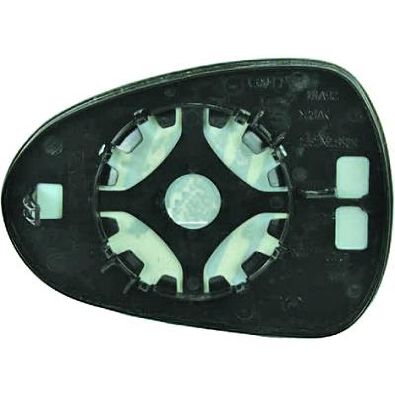 Vidro de espelho, espelho retrovisor exterior Esquerdo para Seat Ibiza Berlina/Sportcoupe 08-12