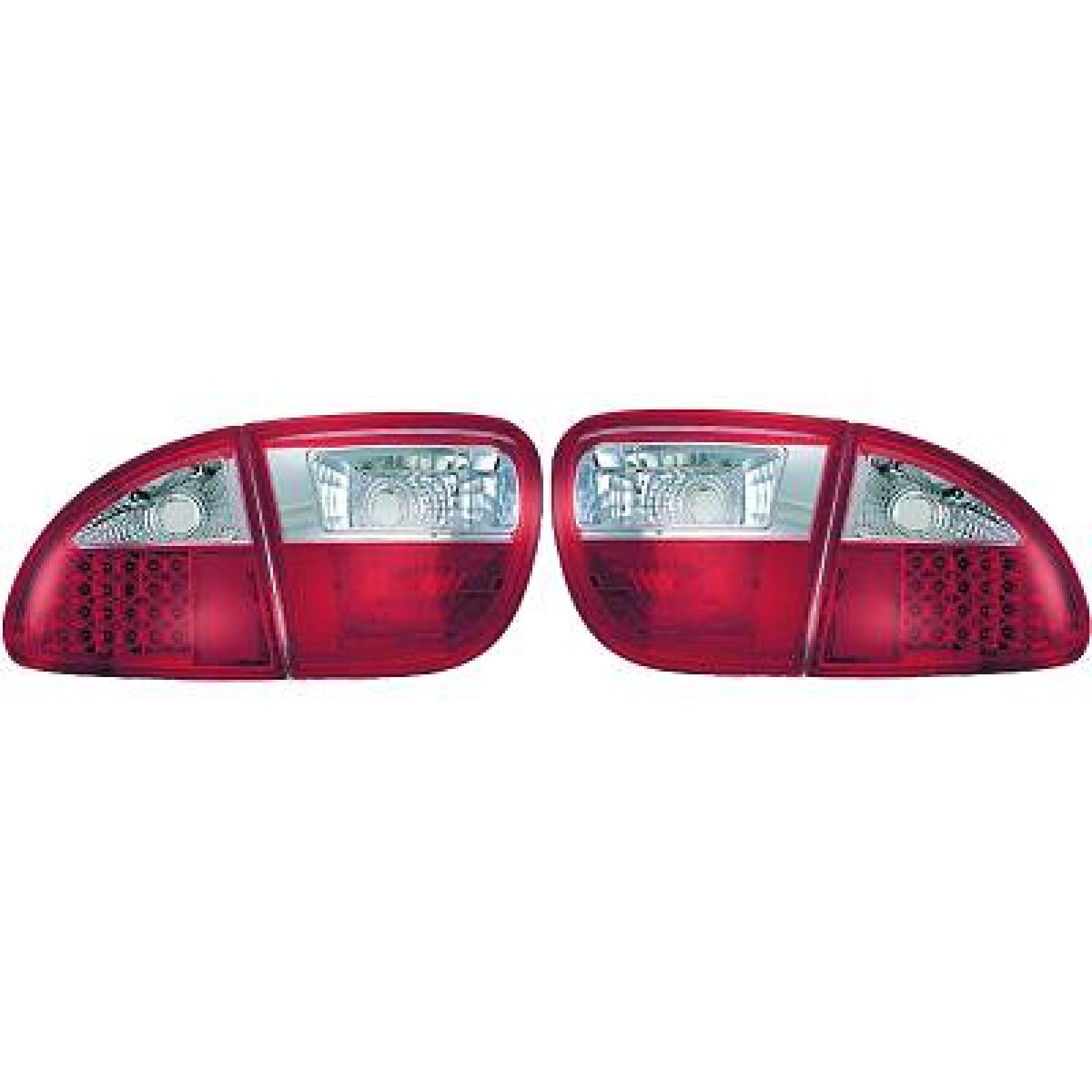 Jogo de farolins traseiros para Seat Toledo/Leon (Typ1M/L) 99-04