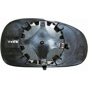 Vidro de espelho, espelho retrovisor exterior Direito para Seat Leon 05-09
