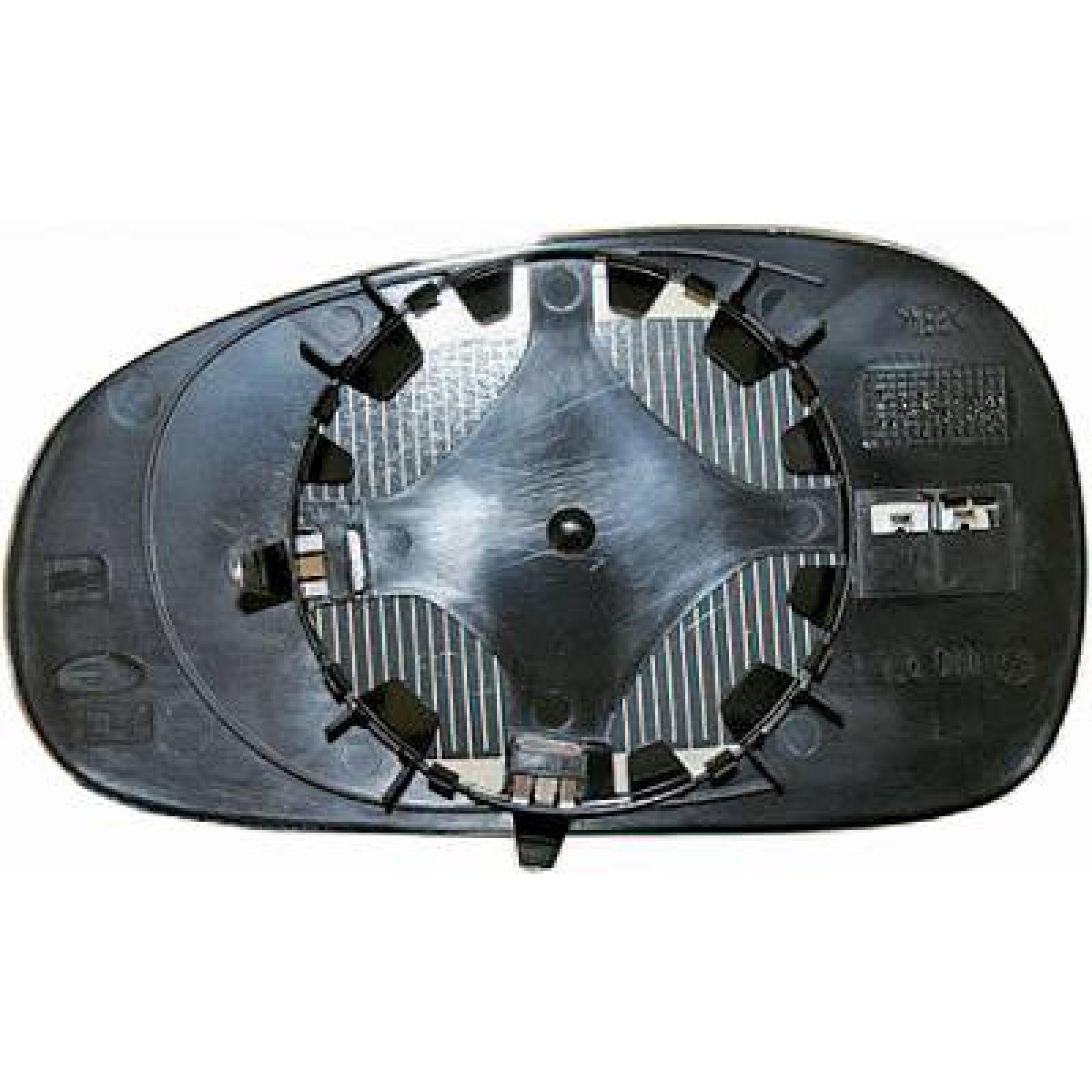 Vidro de espelho, espelho retrovisor exterior Esquerdo para Seat Leon 05-09