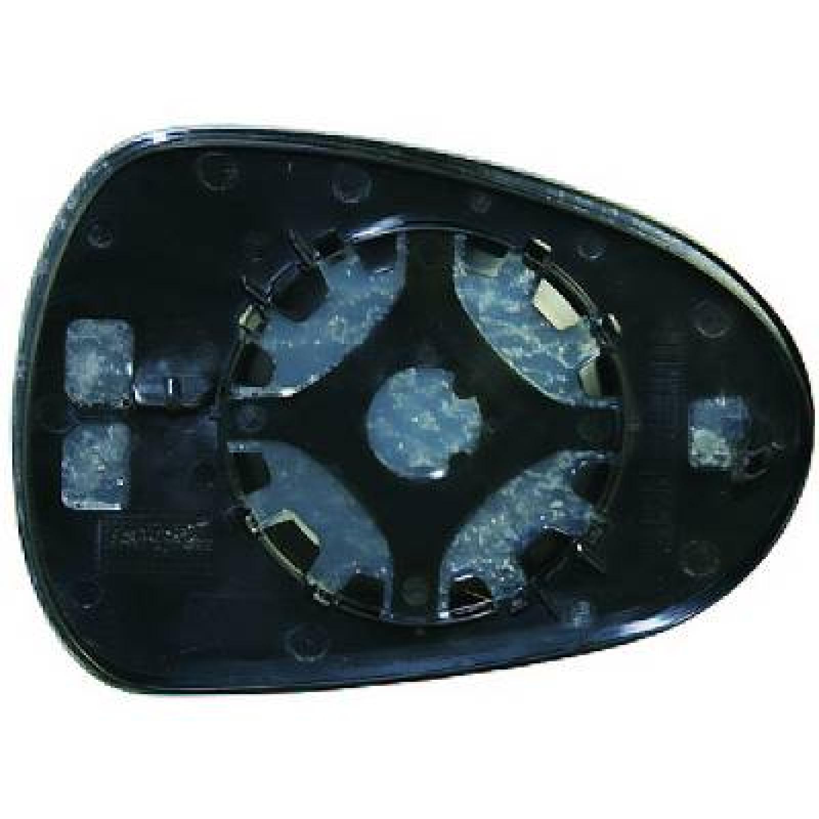Vidro de espelho, espelho retrovisor exterior Direito para Seat Leon 09-12