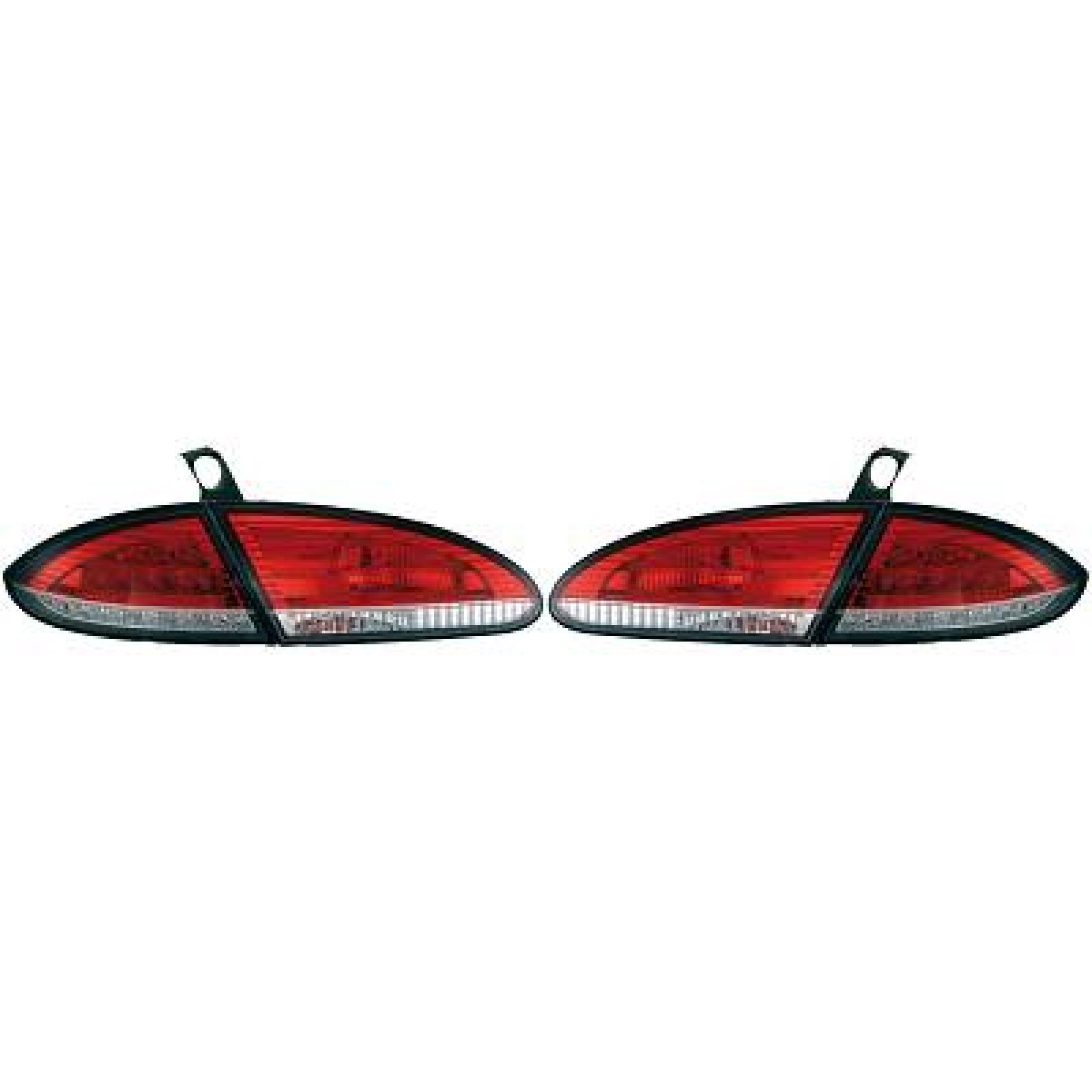 Jogo de farolins traseiros para Seat Toledo/Leon/Altea 04-09