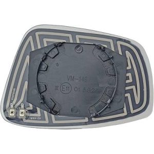 Vidro de espelho, espelho retrovisor exterior Direito para Skoda Fabia 3/4/5 portas/Carrinha 15-18