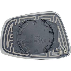 Vidro de espelho, espelho retrovisor exterior Esquerdo para Skoda Fabia 3/4/5 portas/Carrinha 18->>