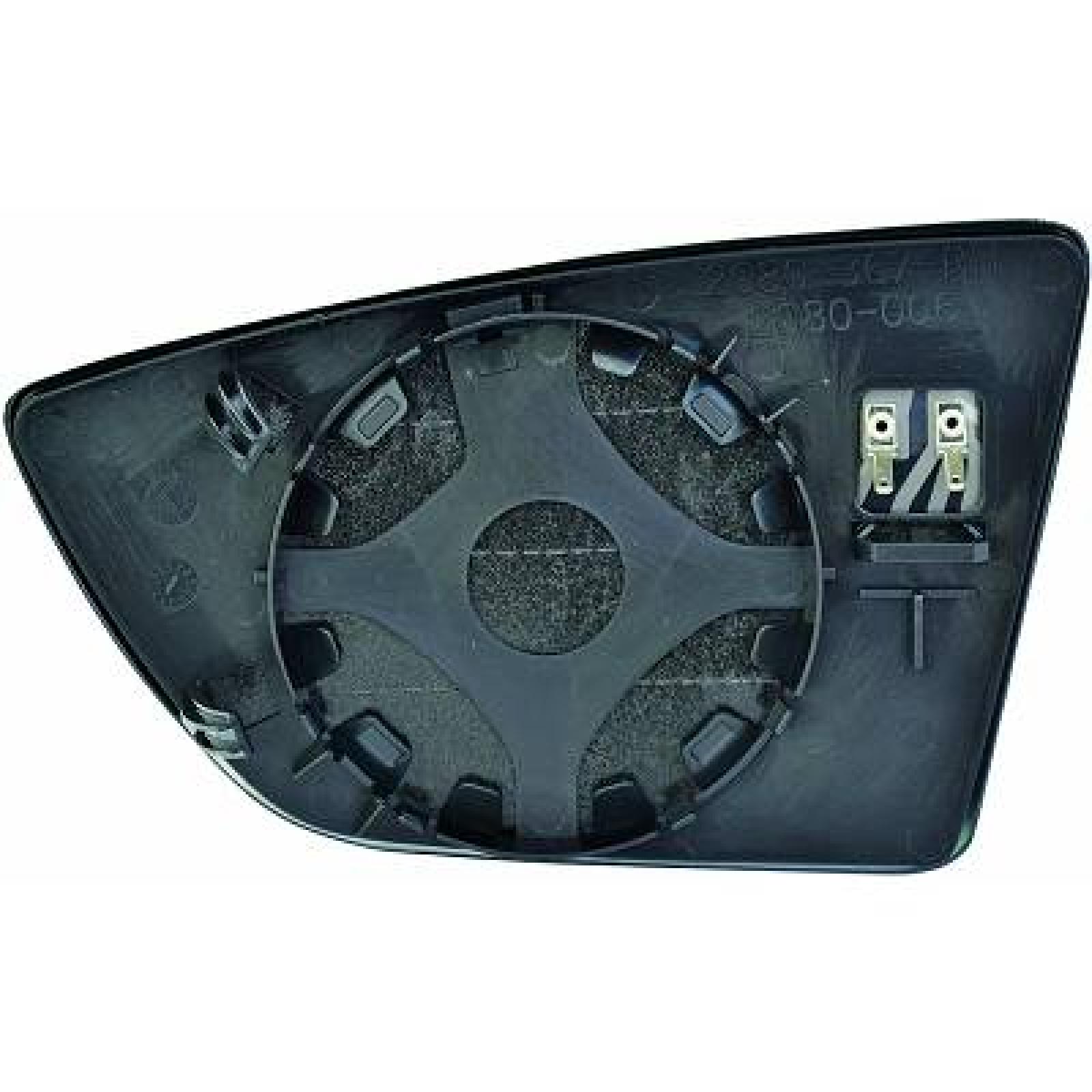 Vidro de espelho, espelho retrovisor exterior Direito para Seat Ibiza 17->>