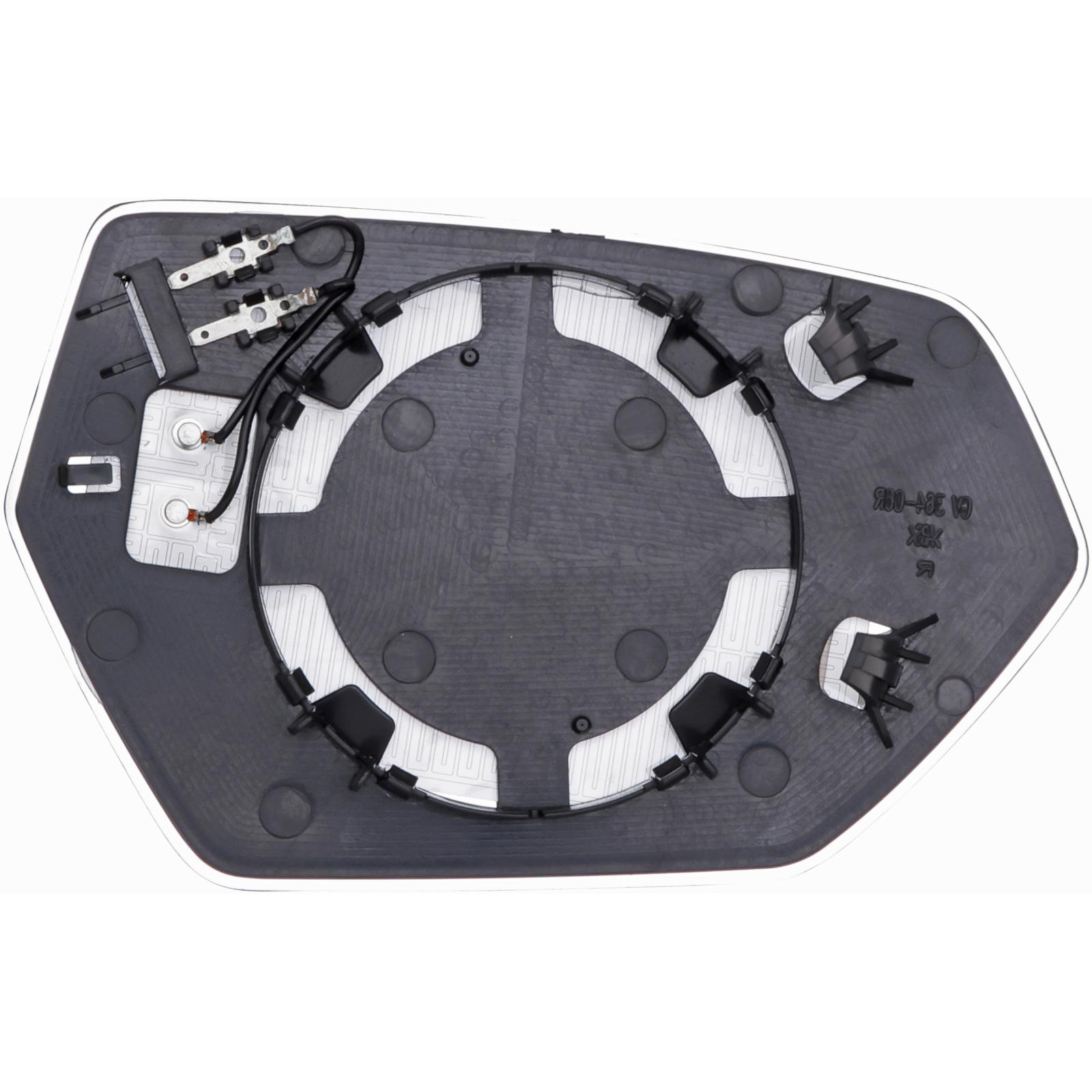 Vidro de espelho, espelho retrovisor exterior para Seat Leon 21->>