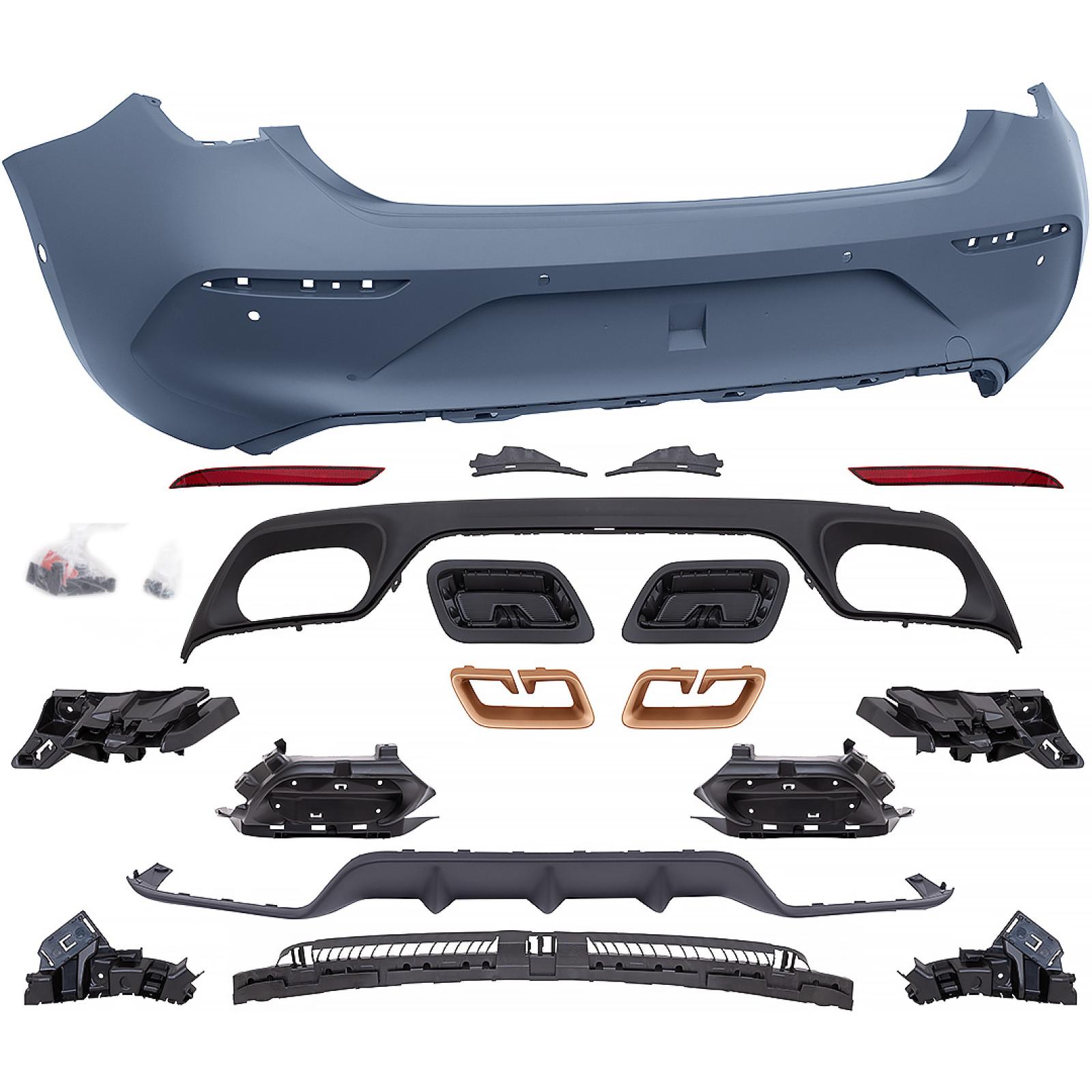 Pára-choques Traseiro para Seat Toledo/Leon/Altea 21->>