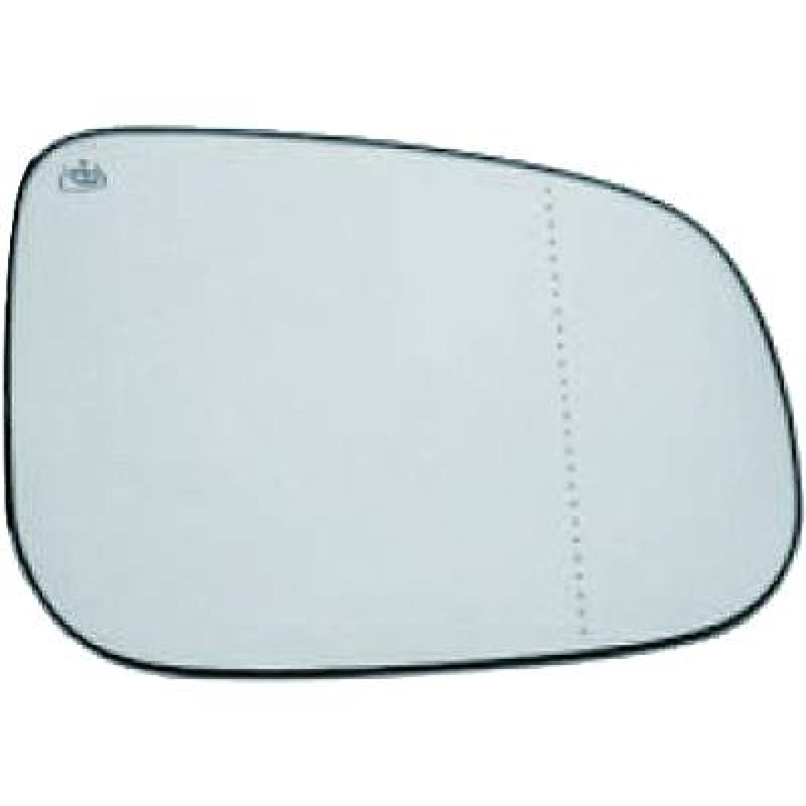 Vidro de espelho, espelho retrovisor exterior Direito para Volvo S80 / V70 (TypT) 13->>