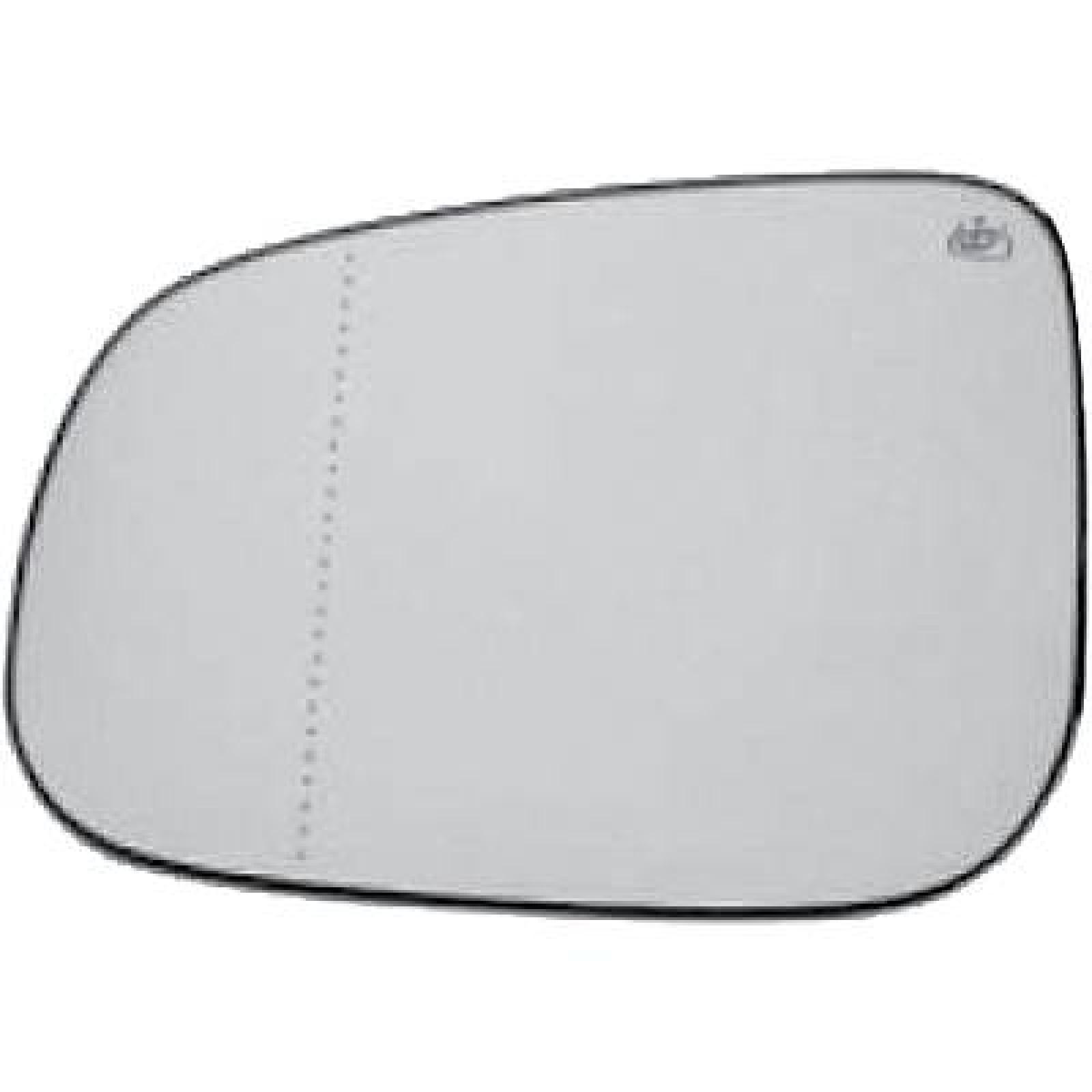 Vidro de espelho, espelho retrovisor exterior Esquerdo para Volvo S80 / V70 (TypT) 13->>