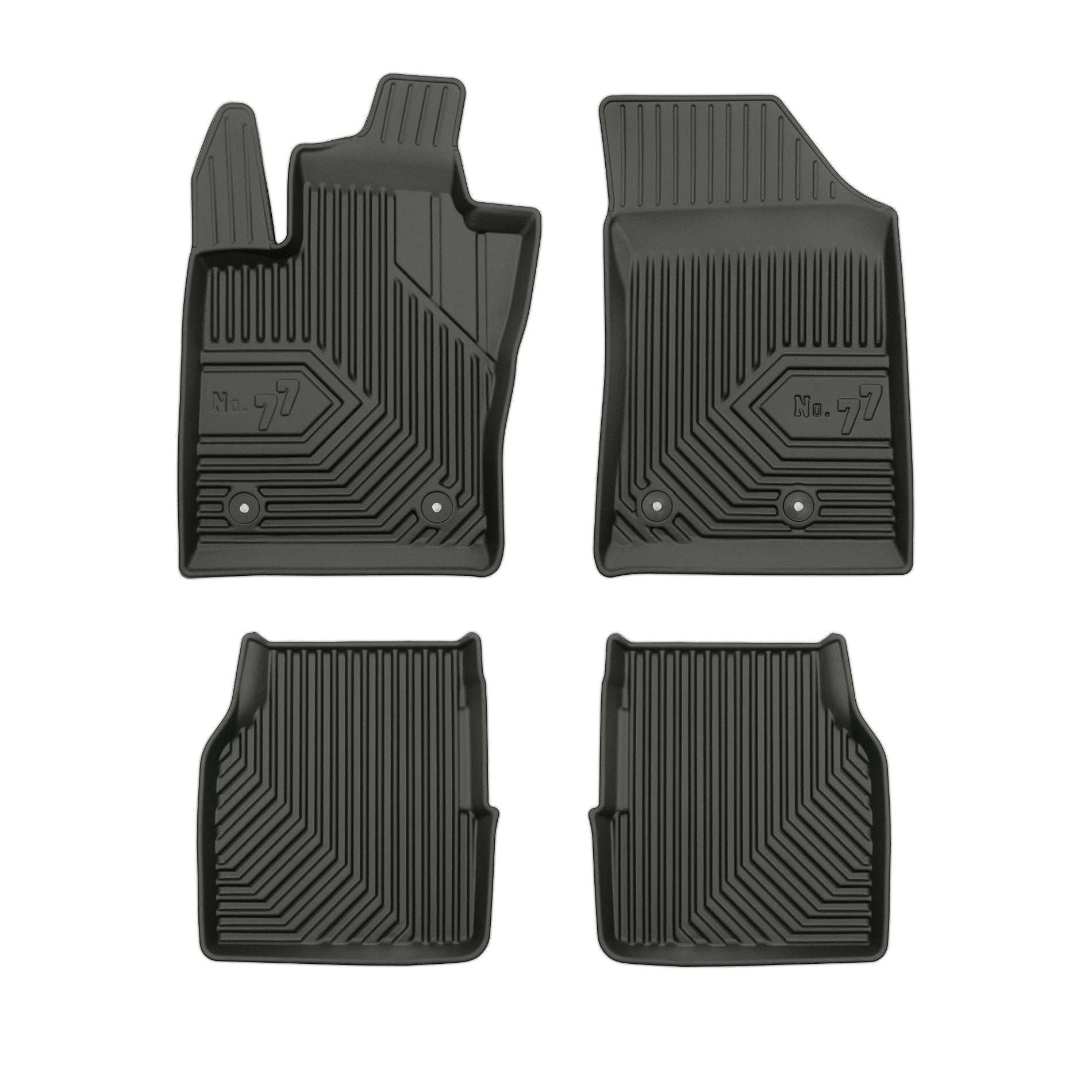 PACK 4 TAPETES BORRACHA NO.77 ALFA ROMEO TONALE 2022->