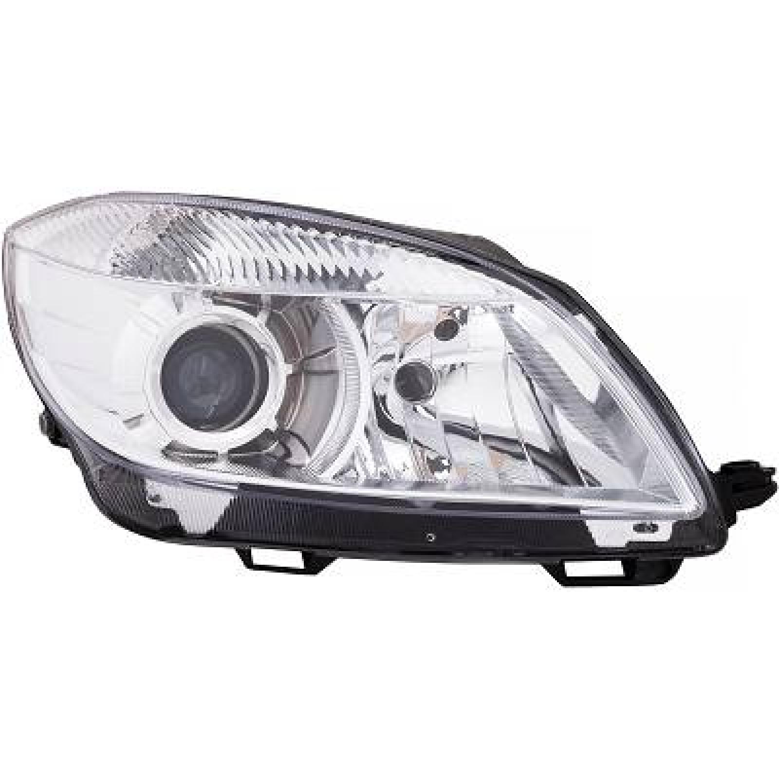 Farol principal Direito para Skoda Roomster 10->>