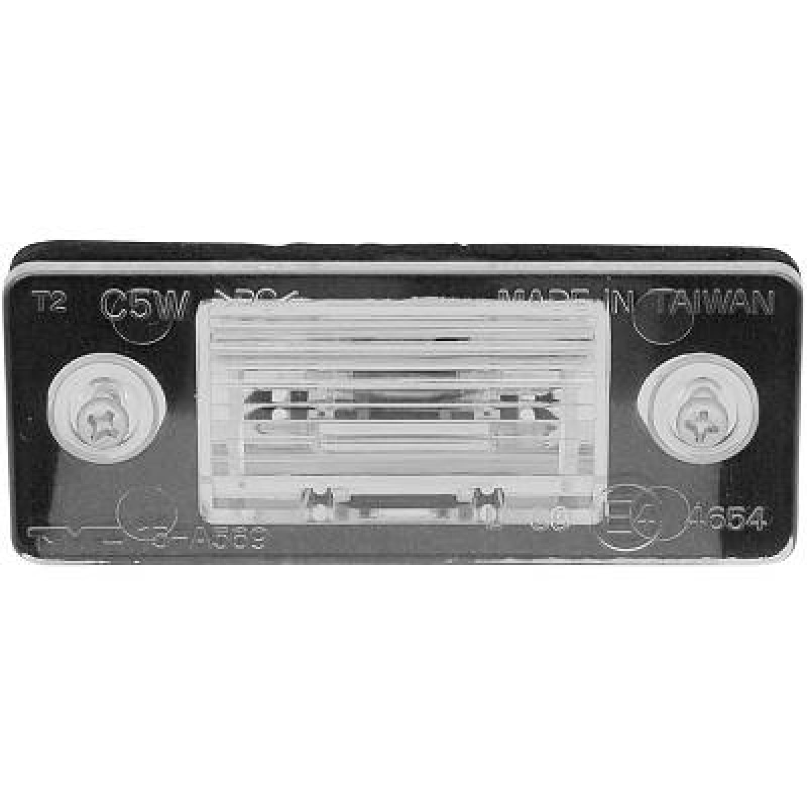 Luz de chapa de matrícula para Skoda Fabia3/4/5 portas/Carrinha 07-10