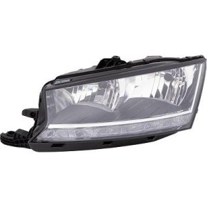 Farol principal Esquerdo para Skoda Fabia 3/4/5 portas/Carrinha 18->>