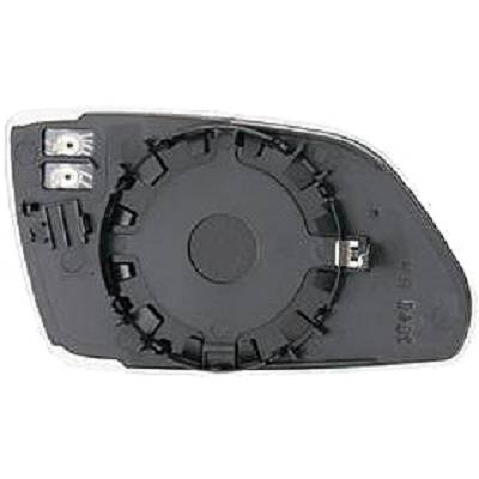 Vidro de espelho, espelho retrovisor exterior Esquerdo para Volkswagen Polo 05-09