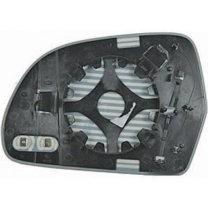 Vidro de espelho, espelho retrovisor exterior Esquerdo para Skoda Octavia Berlina/Carrinha 08-13