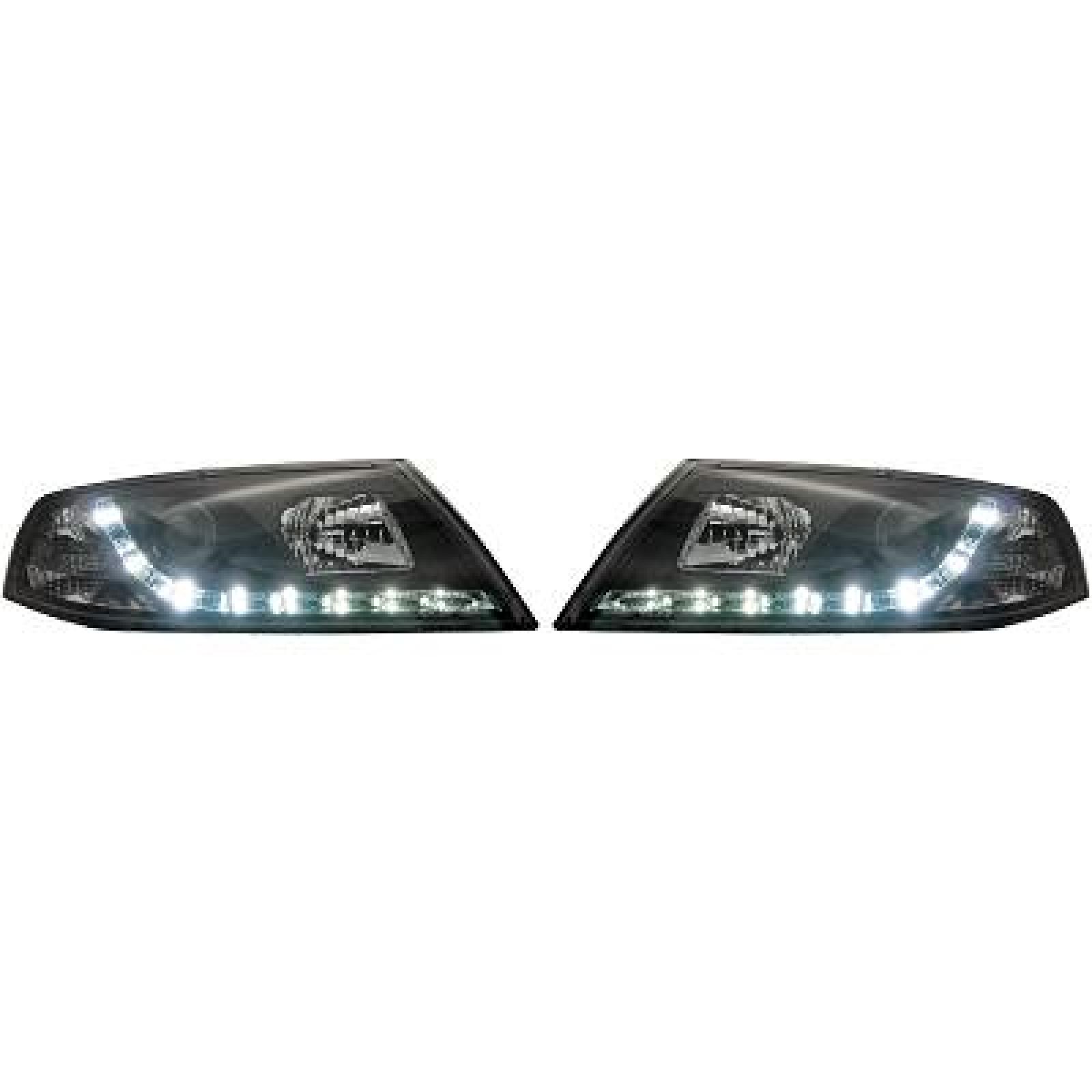Jogo de faróis principais para Skoda Octavia Berlina/Carrinha 04-08