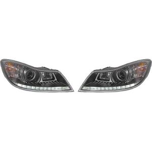 Jogo de faróis principais para Skoda Octavia Berlina/Carrinha 08-13