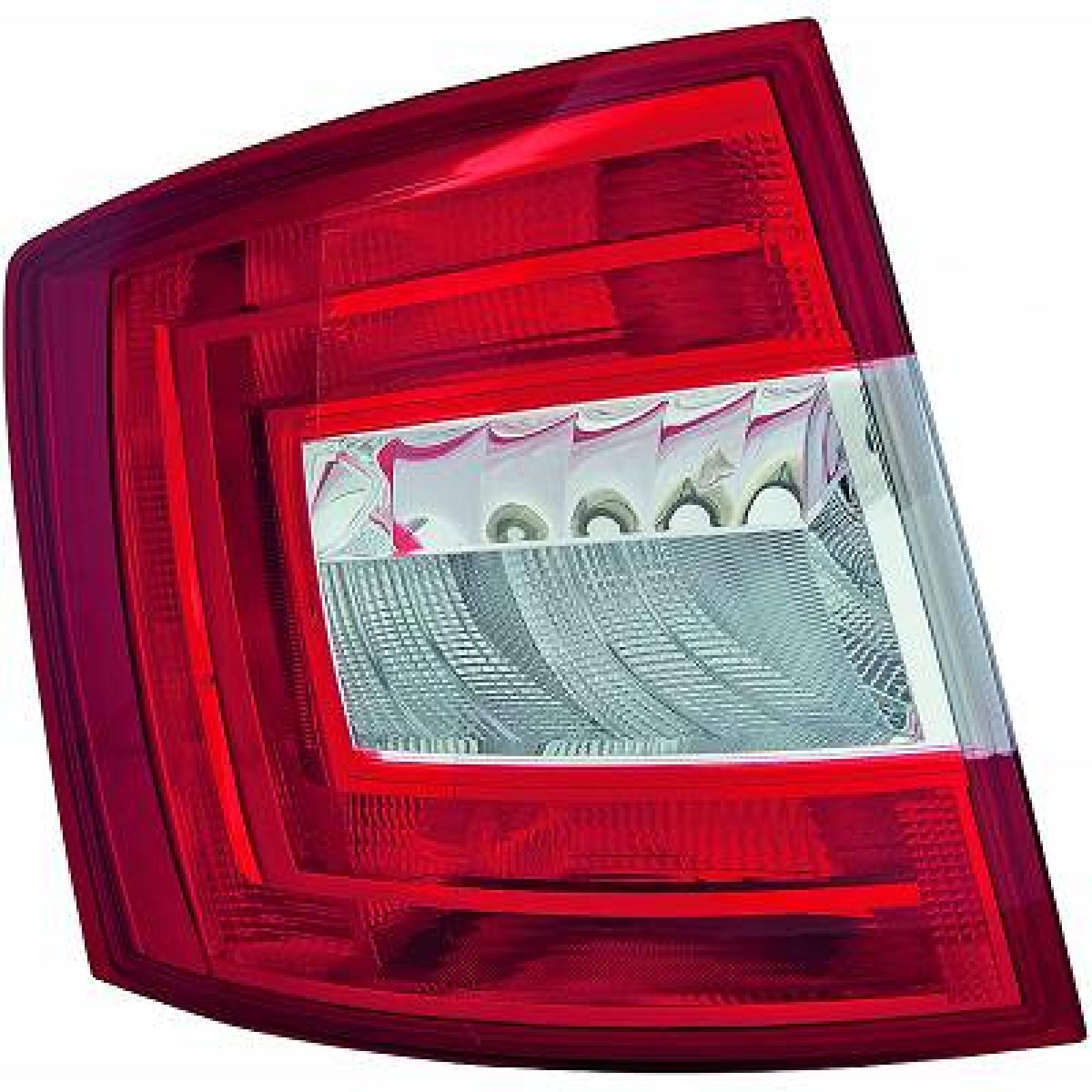 Luz traseira Esquerdo para Skoda Octavia Berlina/Carrinha 13-17