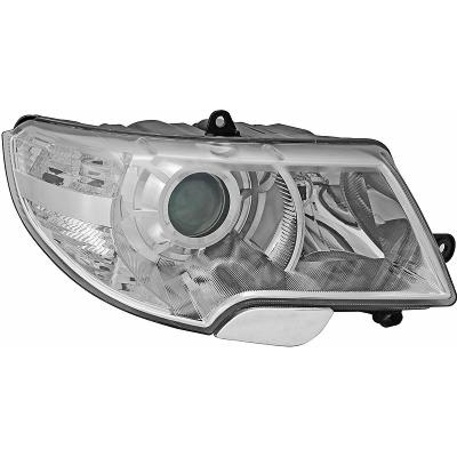 Farol principal Direito para Skoda Superb 08-12