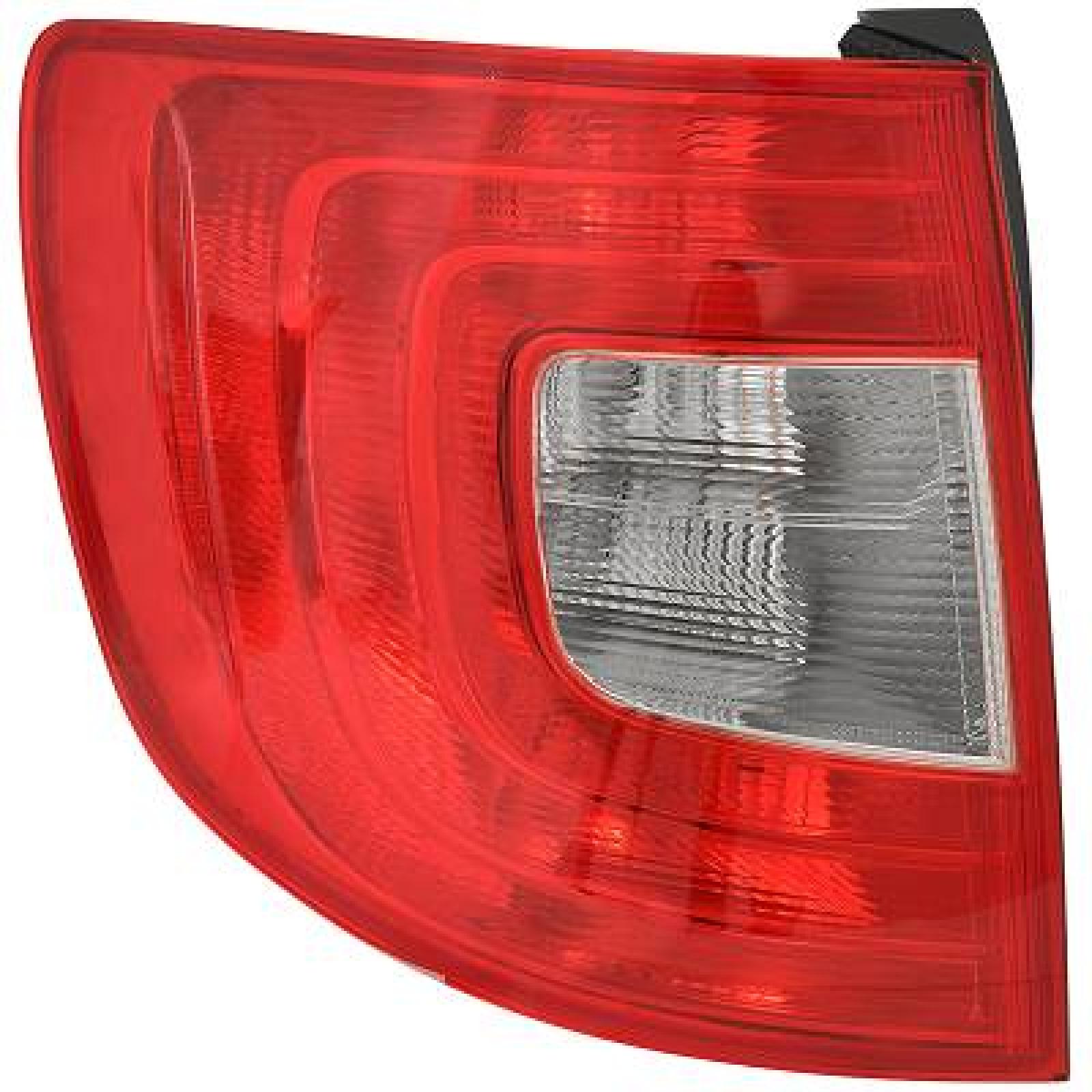 Luz traseira Esquerdo para Skoda Superb 08-12
