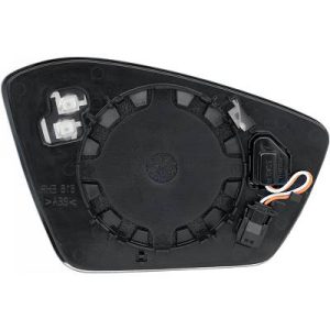 Vidro de espelho, espelho retrovisor exterior Esquerdo para Skoda Superb Berlina/Carrinha 15-19